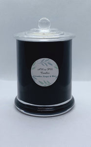 Danube Candle Black L - With Lid