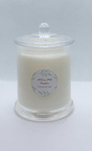 Danube Candle Clear  L - With Lid