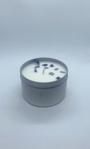 Travel Tin Heart Shape Candle