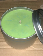 Travel Tin Candle - Round with window